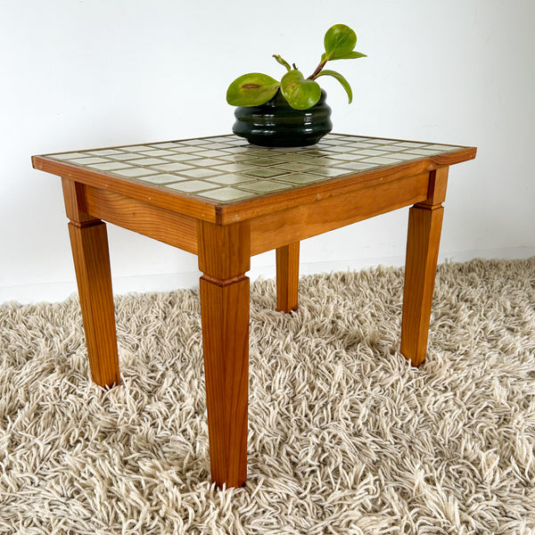 TILE TOP COFFEE TABLE