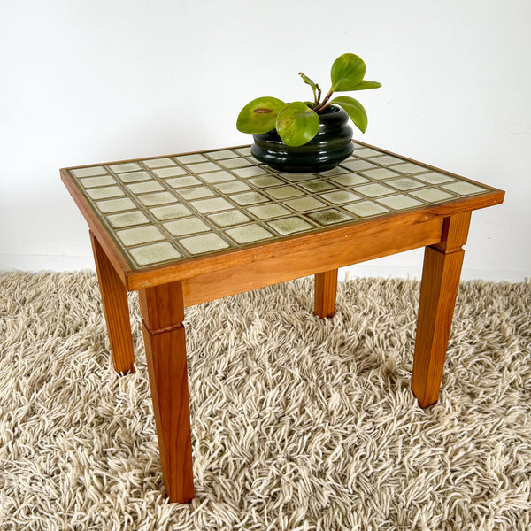 TILE TOP COFFEE TABLE