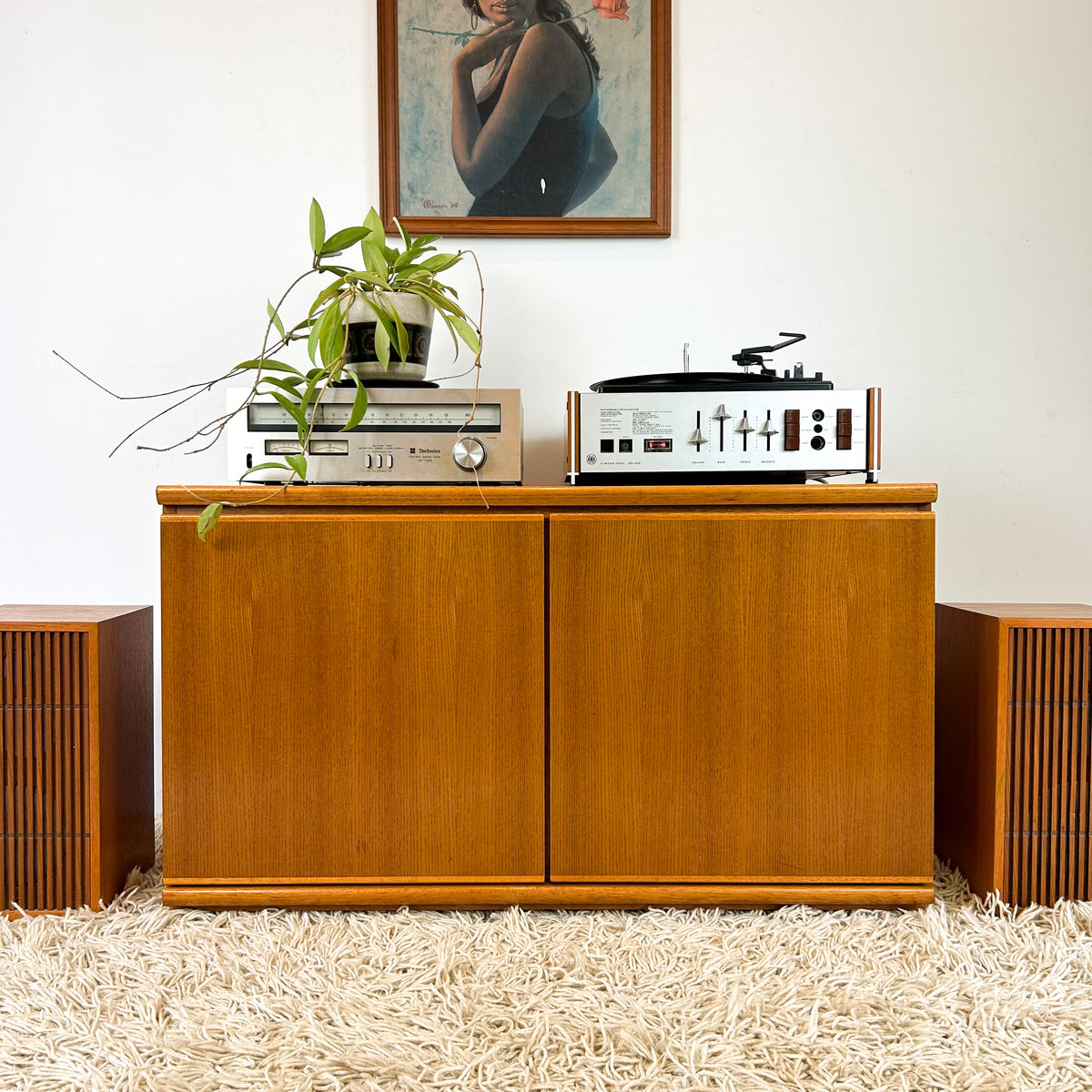 PARKER LOW CABINET - HEY JUDE WORKSHOP • Vintage furniture & objects Melbourne