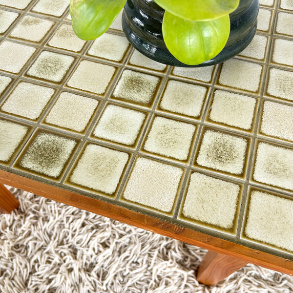 TILE TOP COFFEE TABLE