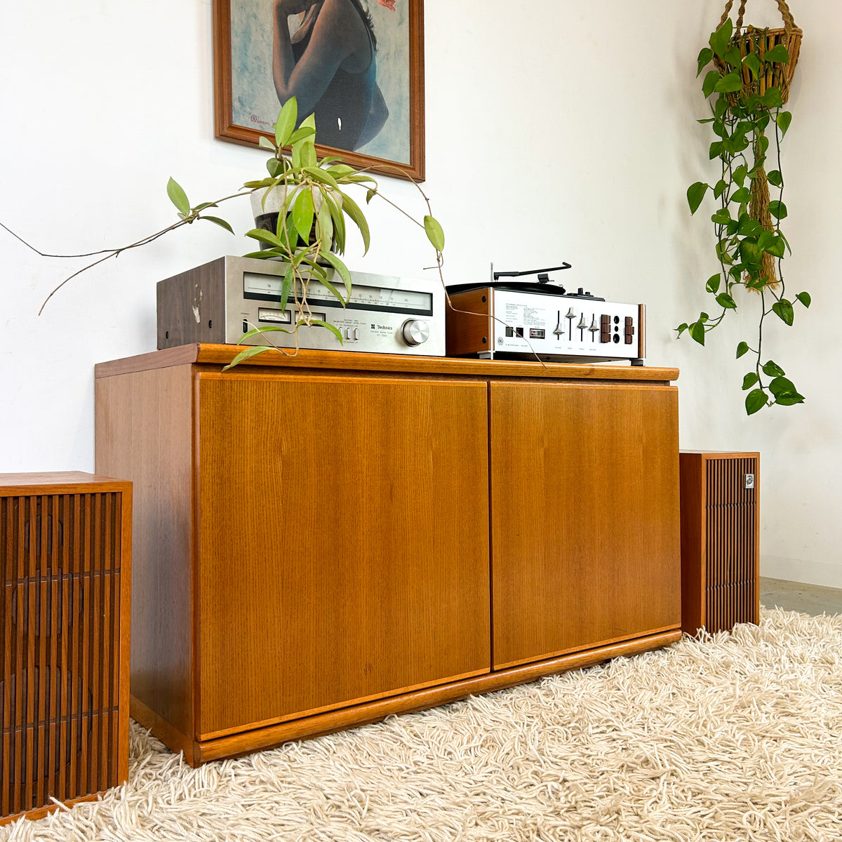 PARKER LOW CABINET - HEY JUDE WORKSHOP • Vintage furniture & objects Melbourne