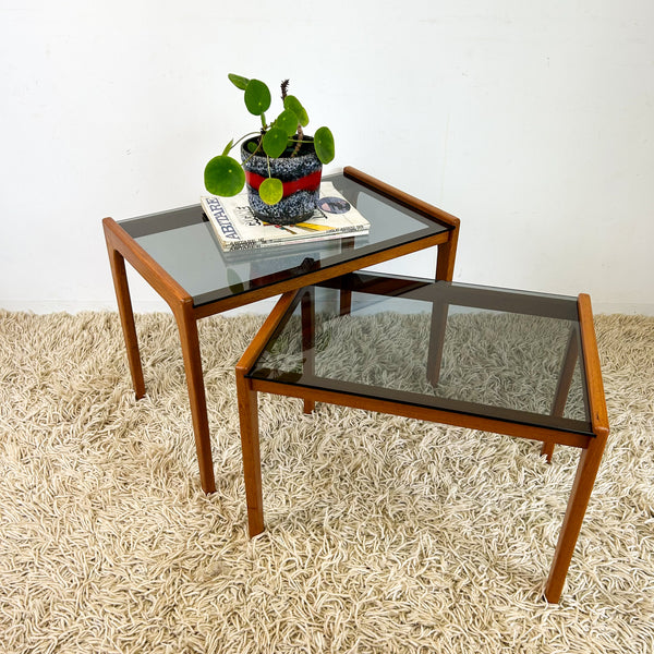 NESTING COFFEE TABLE SET - HEY JUDE WORKSHOP • Vintage furniture & objects Melbourne