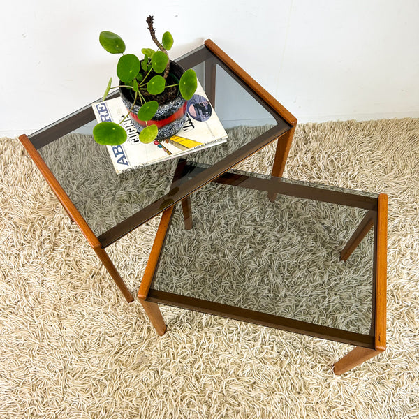 NESTING COFFEE TABLE SET - HEY JUDE WORKSHOP • Vintage furniture & objects Melbourne