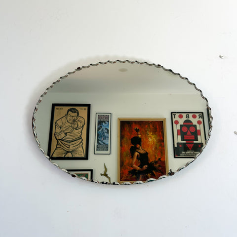 OVAL WALL MIRROR