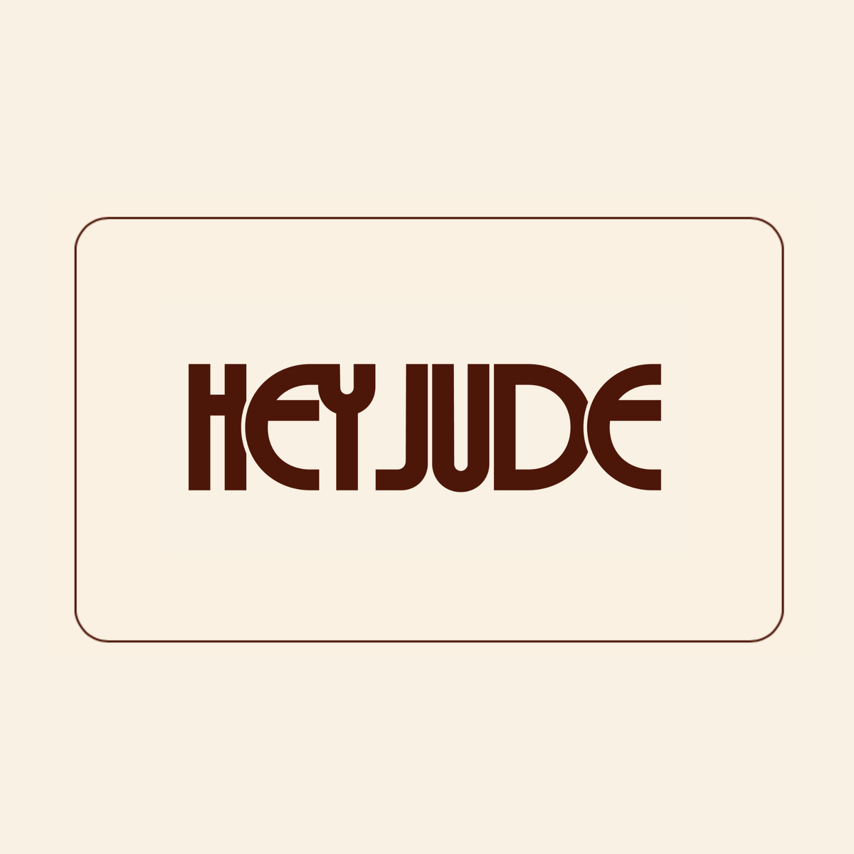 HEY JUDE GIFT CARD - HEY JUDE WORKSHOP • Vintage furniture & objects Melbourne