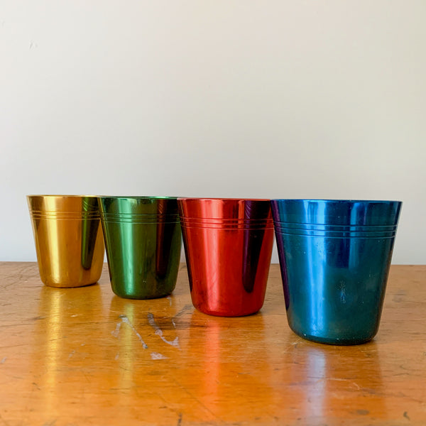 COLOURED ANODISED CUPS