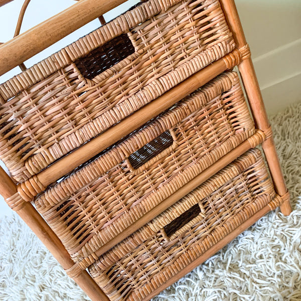 RATTAN BASKET DRAWERS 1