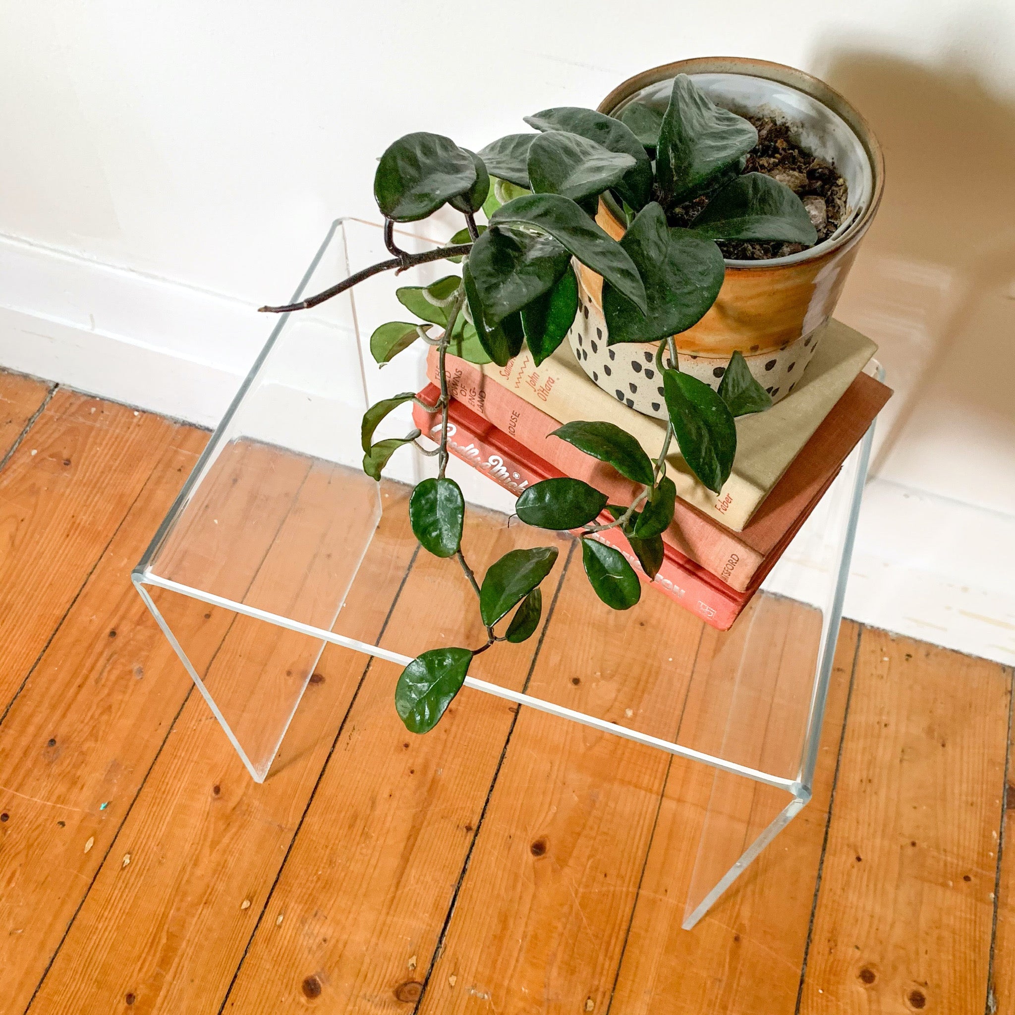 PERSPEX SIDE TABLE