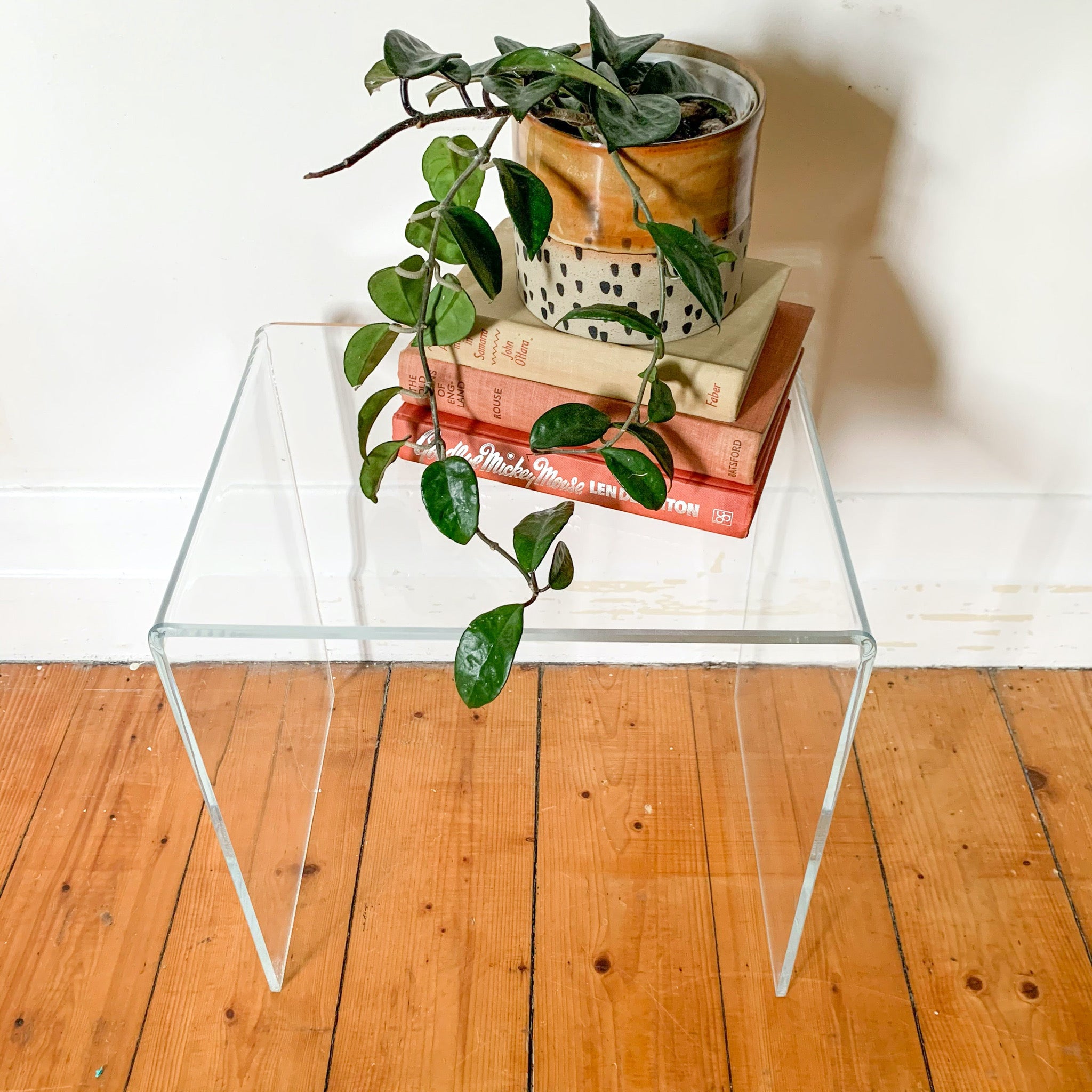 PERSPEX SIDE TABLE