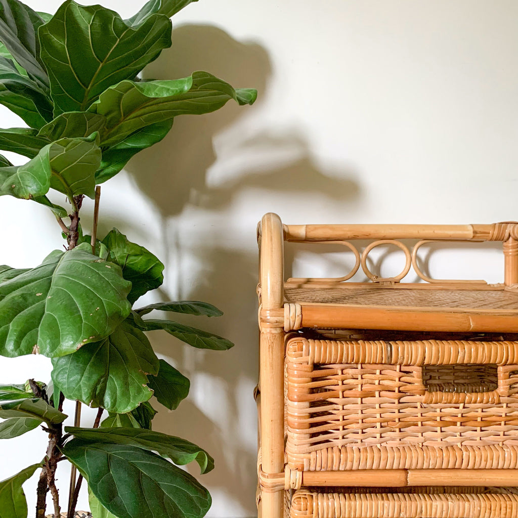 RATTAN BASKET DRAWERS
