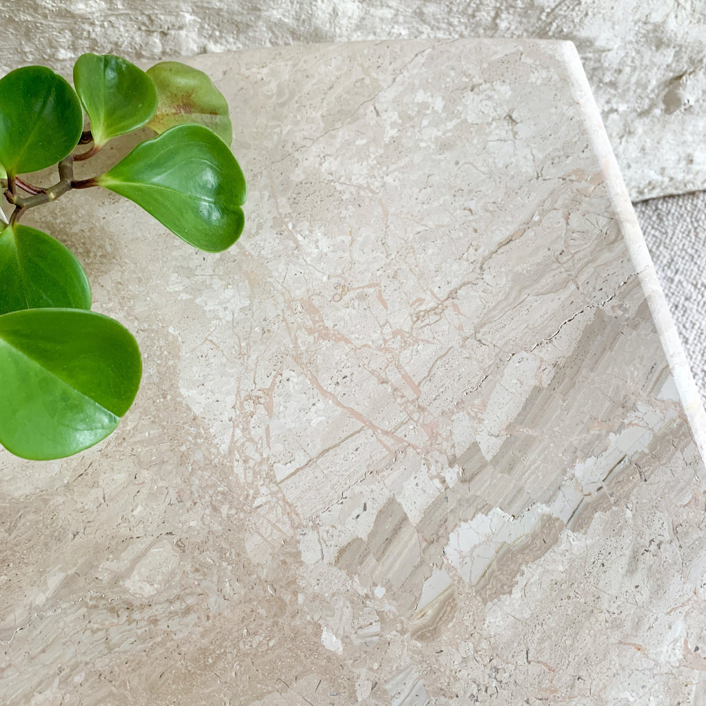 ITALIAN MARBLE COFFEE TABLE - HEY JUDE WORKSHOP • Vintage furniture & objects Melbourne