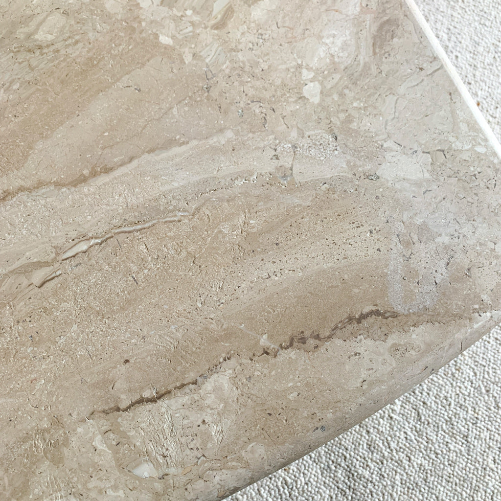 ITALIAN MARBLE COFFEE TABLE - HEY JUDE WORKSHOP • Vintage furniture & objects Melbourne
