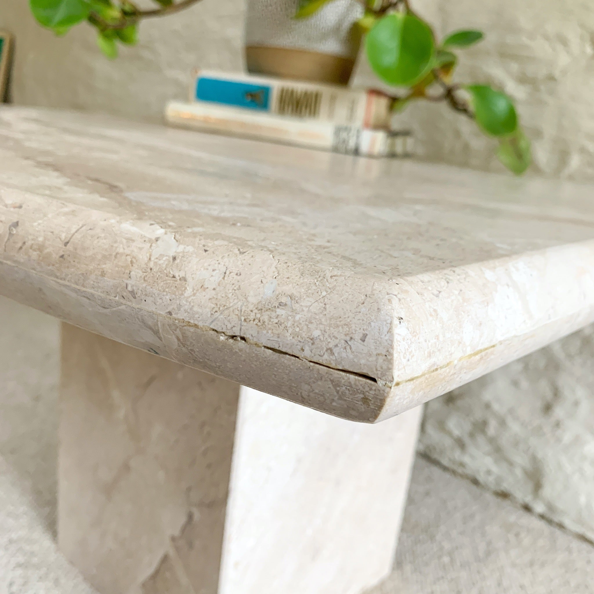 ITALIAN MARBLE COFFEE TABLE - HEY JUDE WORKSHOP • Vintage furniture & objects Melbourne
