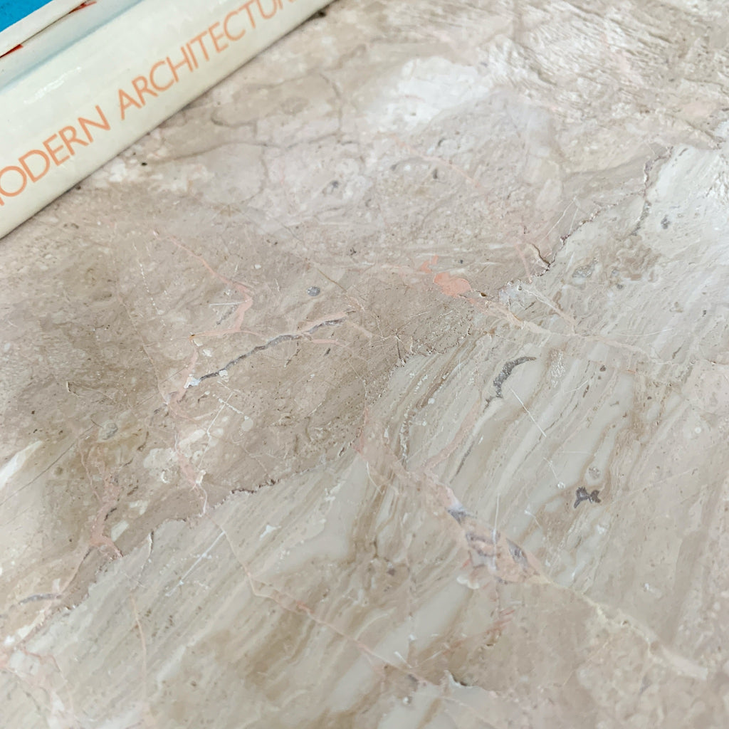 ITALIAN MARBLE COFFEE TABLE - HEY JUDE WORKSHOP • Vintage furniture & objects Melbourne