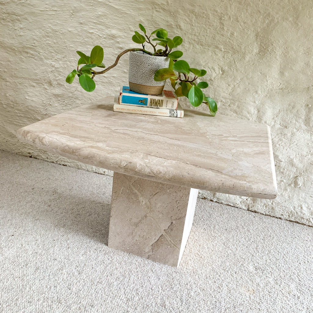 ITALIAN MARBLE COFFEE TABLE - HEY JUDE WORKSHOP • Vintage furniture & objects Melbourne