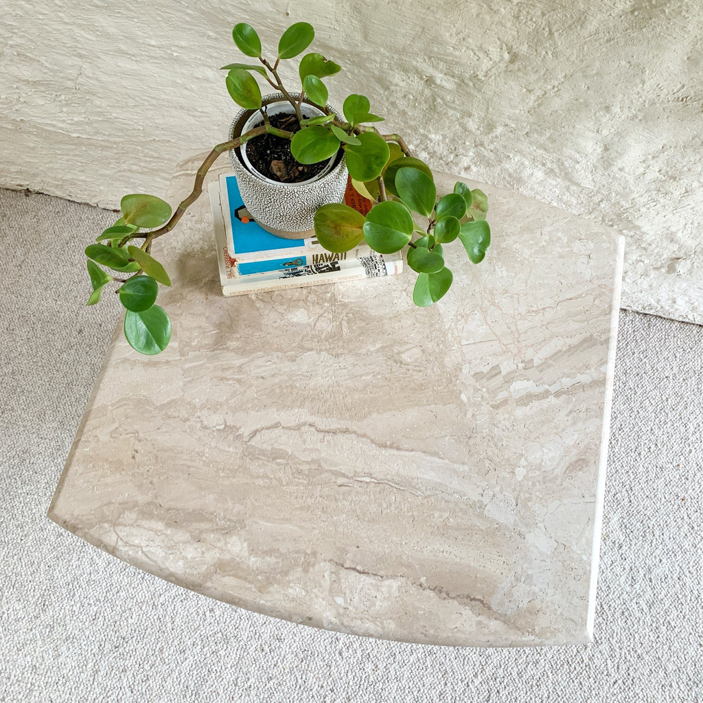ITALIAN MARBLE COFFEE TABLE - HEY JUDE WORKSHOP • Vintage furniture & objects Melbourne