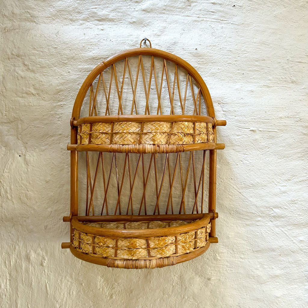 CANE HANGING SHELF