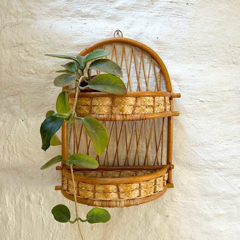 CANE HANGING SHELF