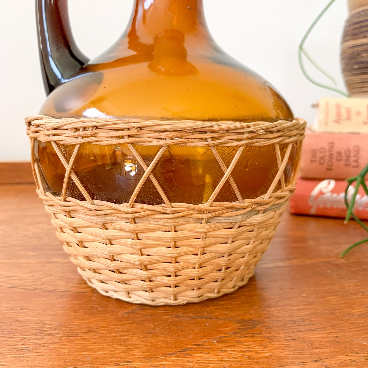 AMBER GLASS VESSEL - HEY JUDE WORKSHOP • Vintage furniture & wares.