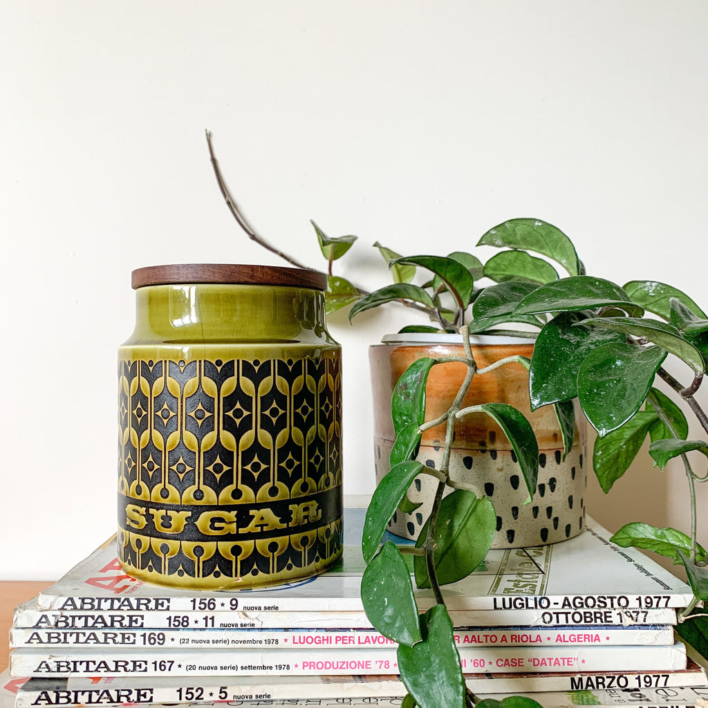 HORNSEA HEIRLOOM SUGAR CANISTER - HEY JUDE WORKSHOP • Vintage furniture & objects Melbourne