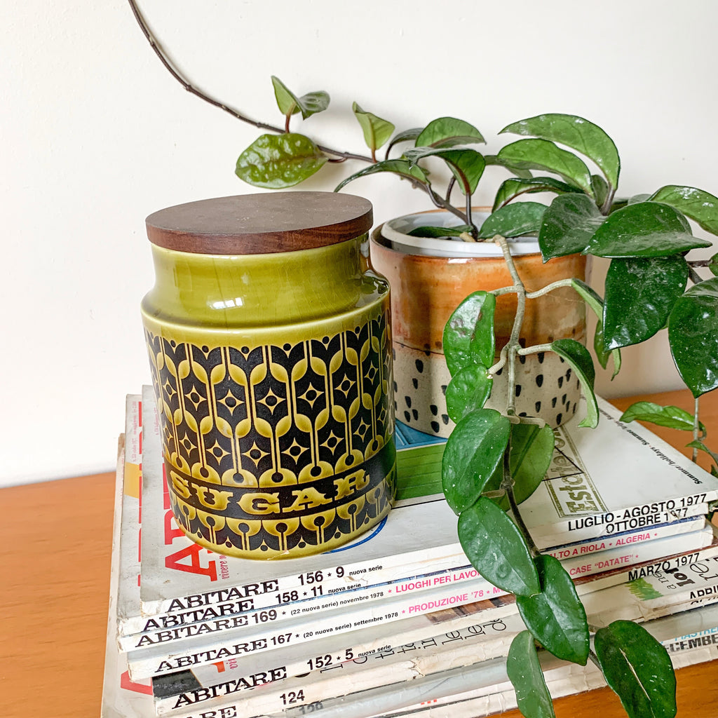 HORNSEA HEIRLOOM SUGAR CANISTER - HEY JUDE WORKSHOP • Vintage furniture & objects Melbourne
