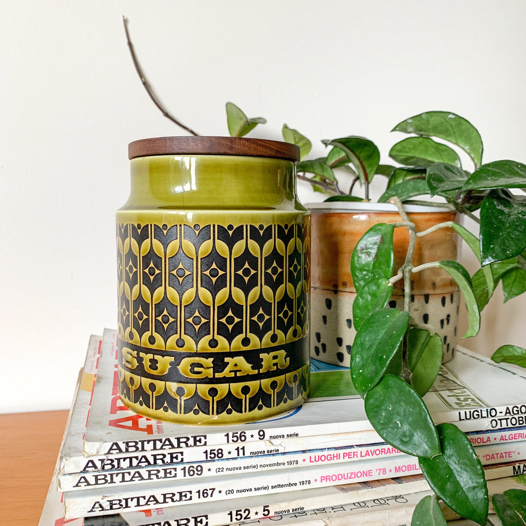 HORNSEA HEIRLOOM SUGAR CANISTER - HEY JUDE WORKSHOP • Vintage furniture & objects Melbourne