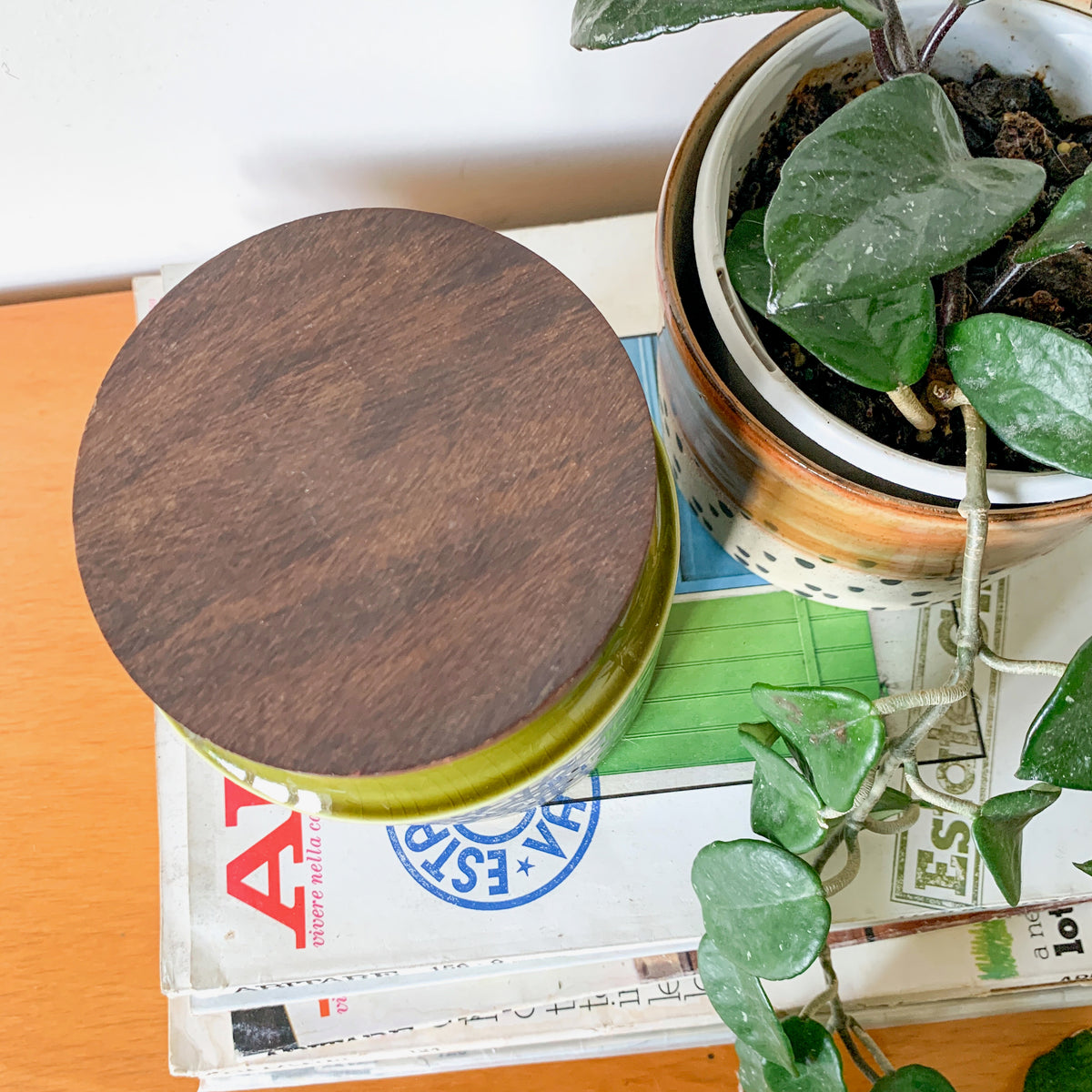 HORNSEA HEIRLOOM SUGAR CANISTER - HEY JUDE WORKSHOP • Vintage furniture & objects Melbourne