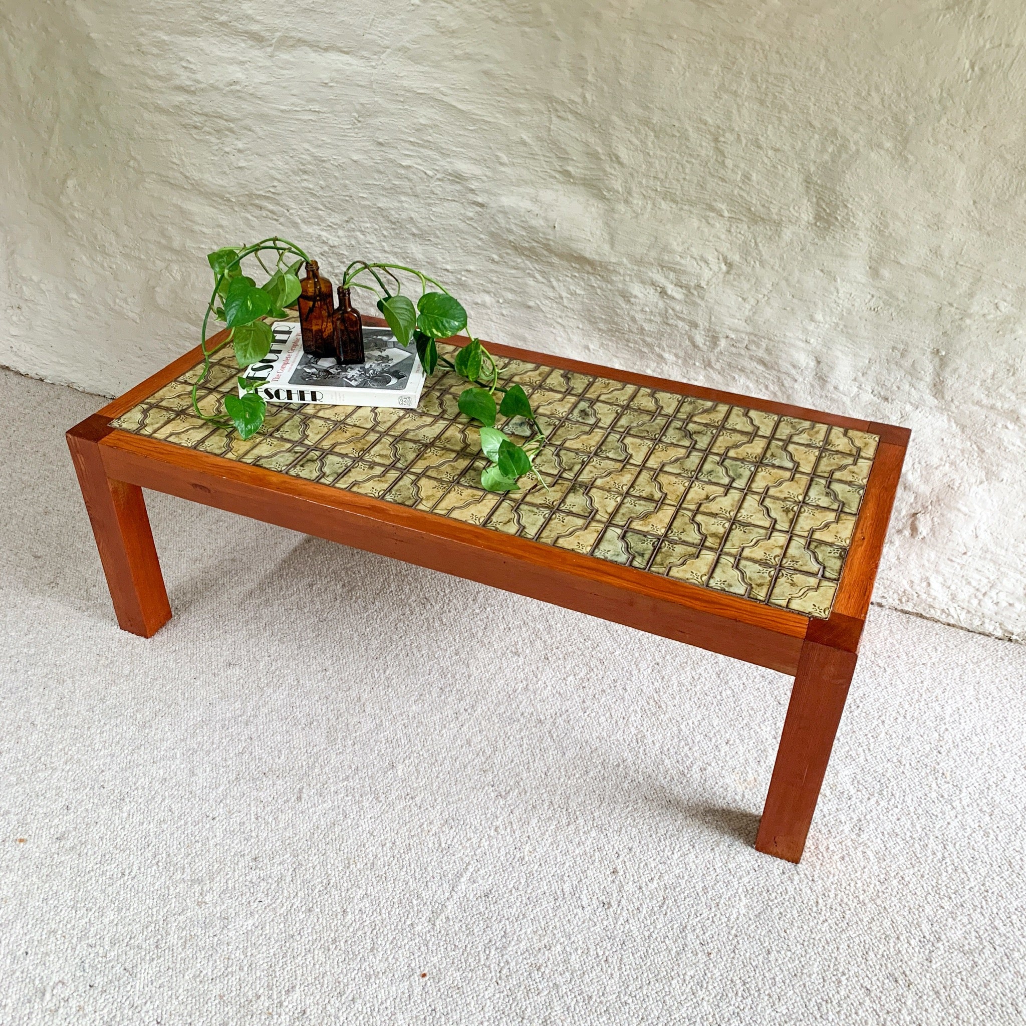 TILE TOP COFFEE TABLE