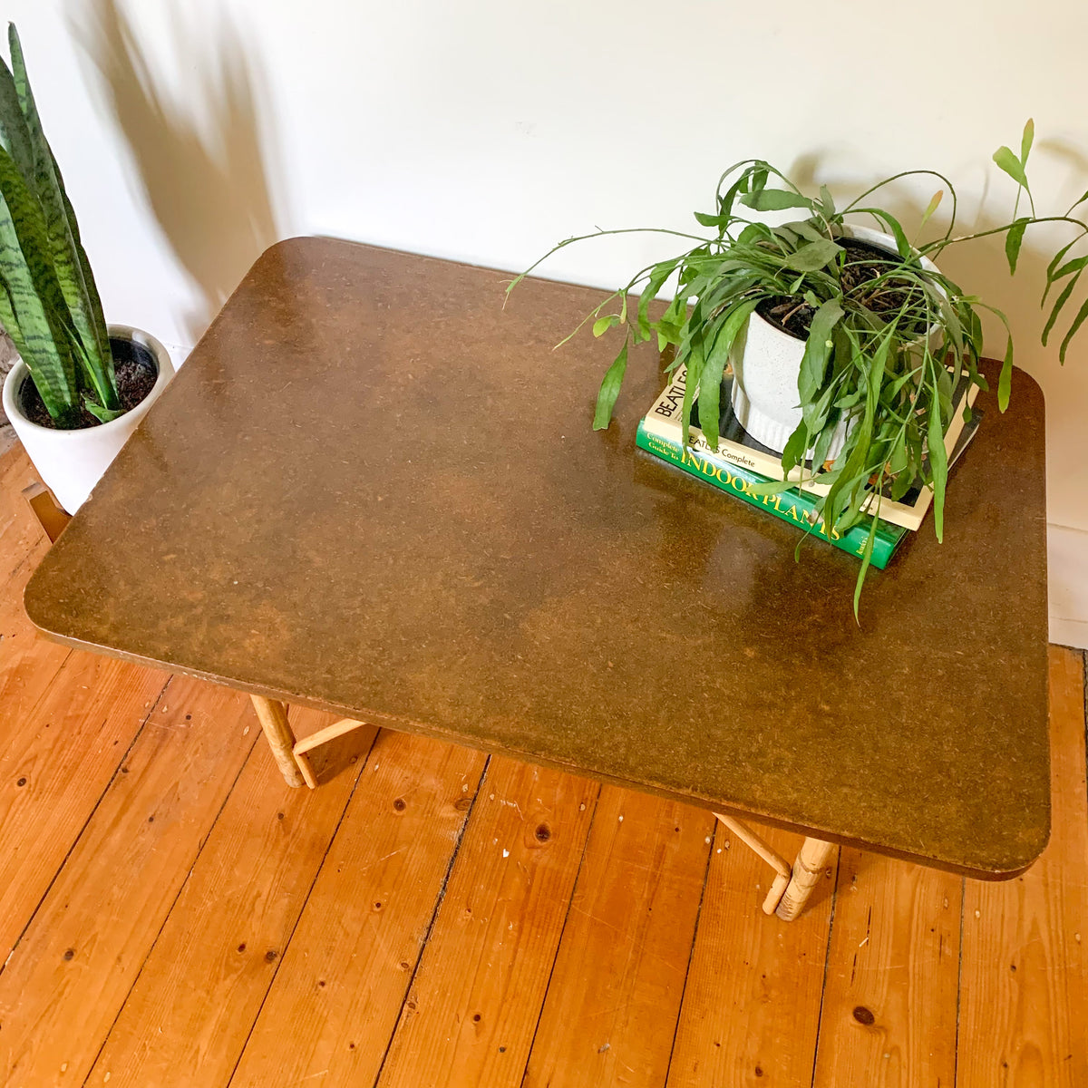 RATTAN BASE COFFEE TABLE - HEY JUDE WORKSHOP • Vintage furniture & wares.