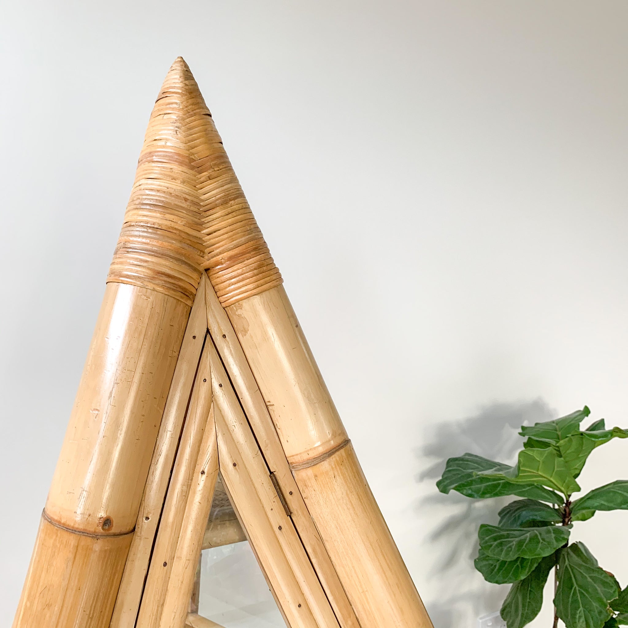 BAMBOO PYRAMID CABINET