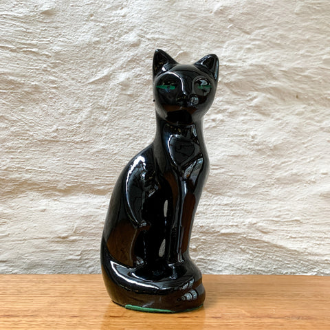 BLACK CERAMIC CAT