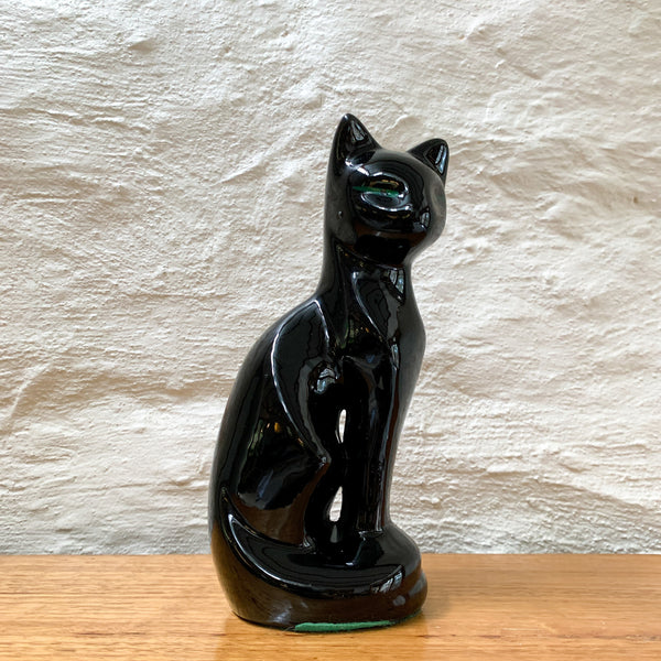 BLACK CERAMIC CAT