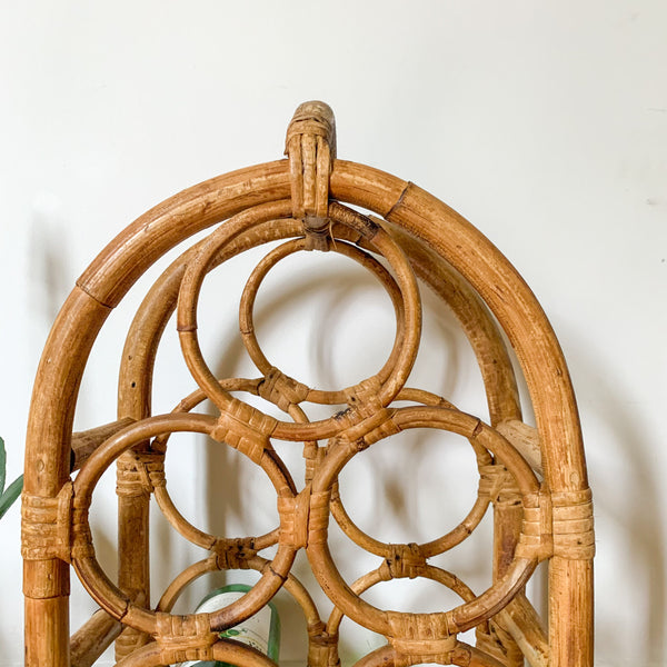 Jude Rutherford Rack RATTAN WINE RACK