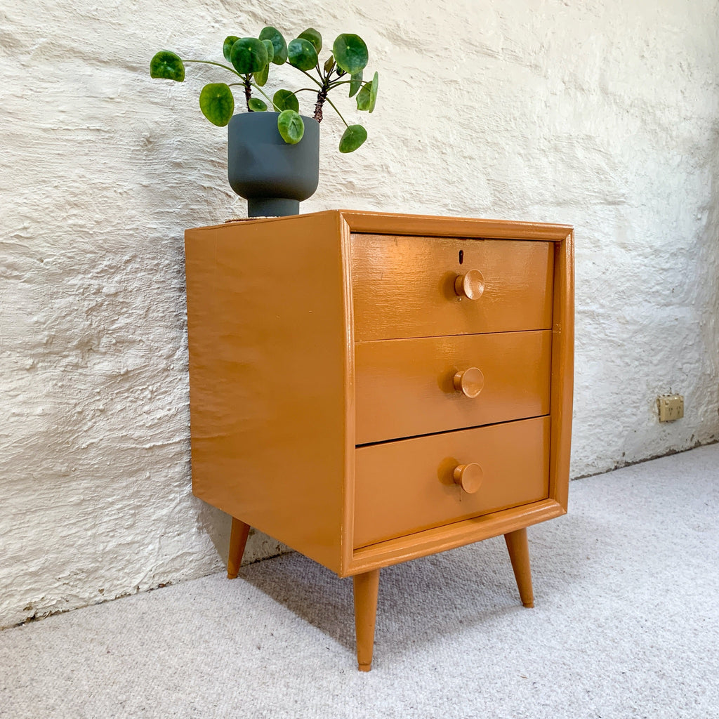PAINTED BEDSIDE DRAWERS