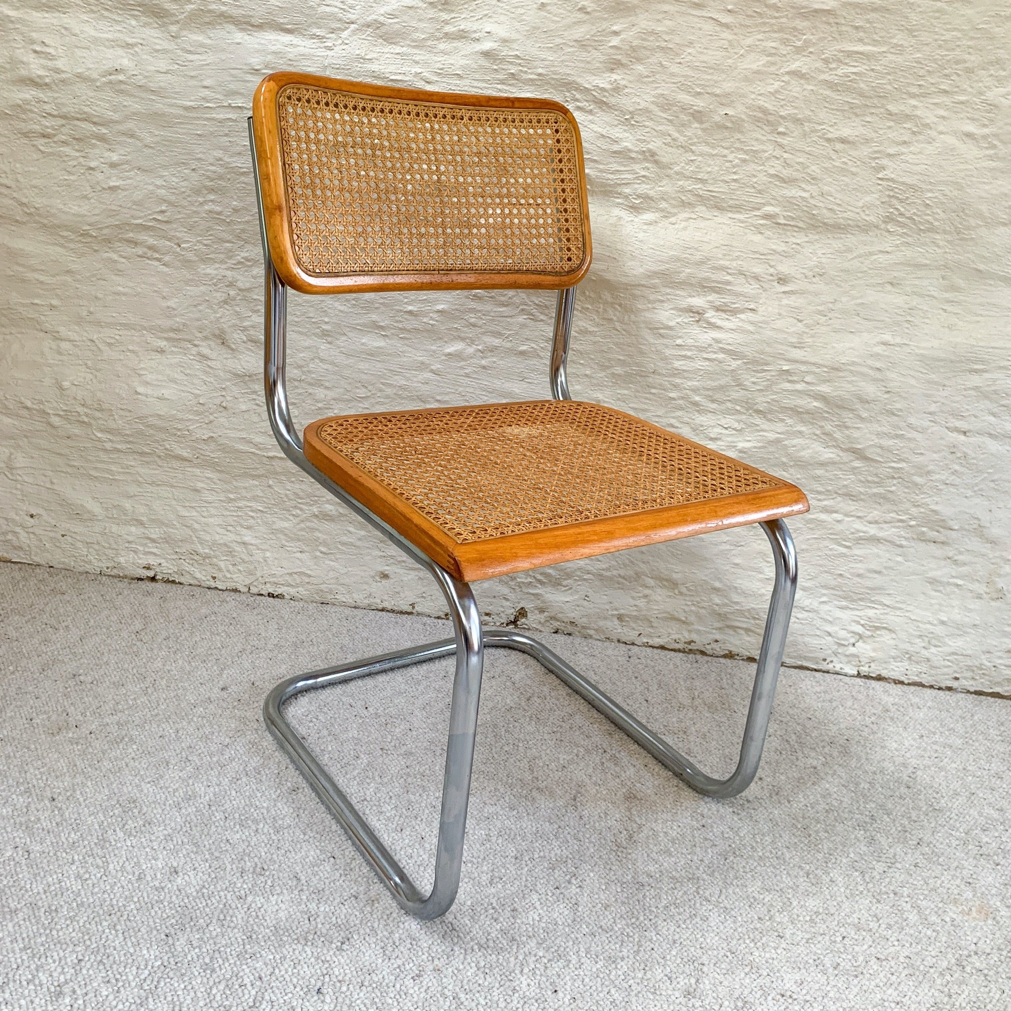 Rattan discount cantilever chair