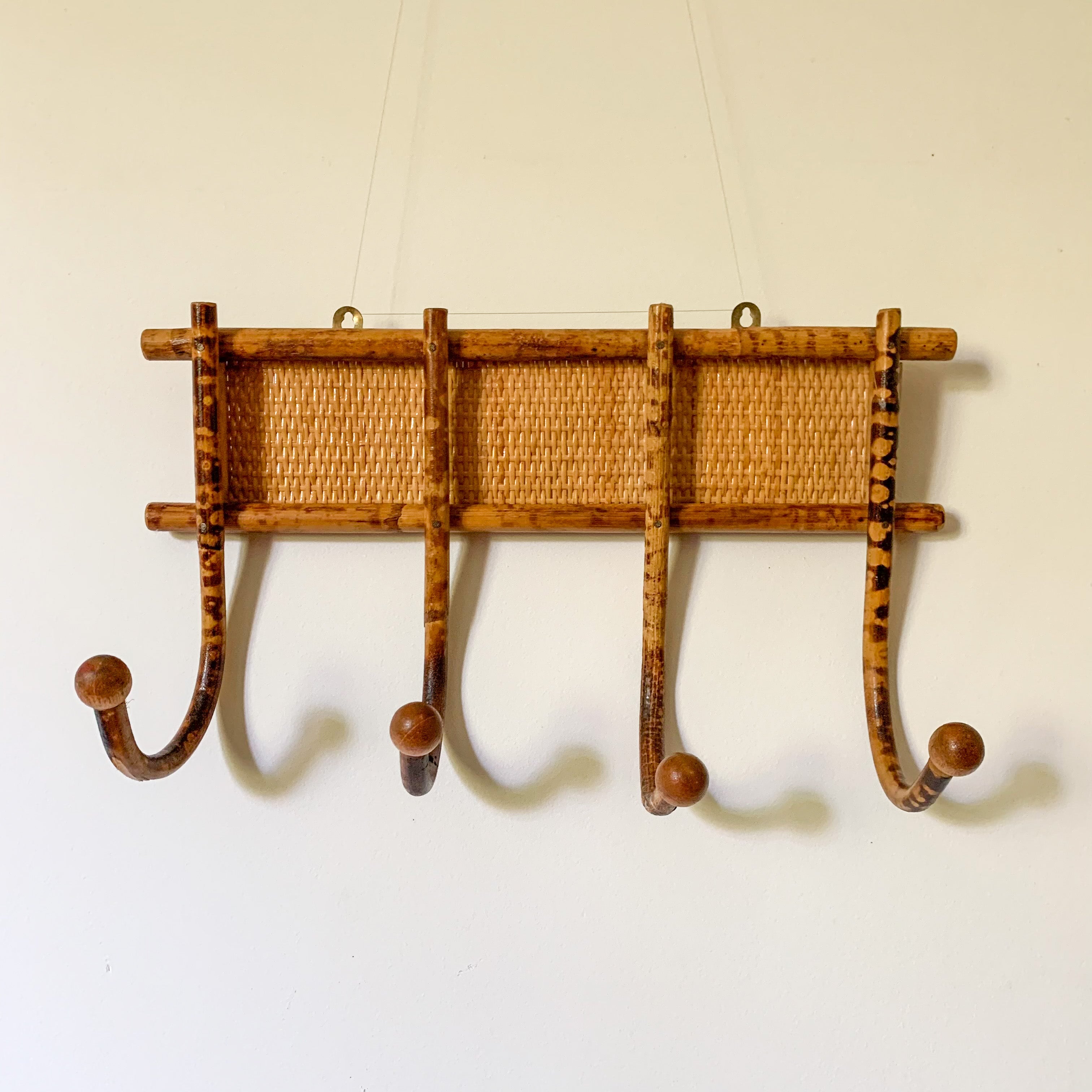 TIGER CANE COAT HOOK - HEY JUDE WORKSHOP • Vintage furniture & wares.