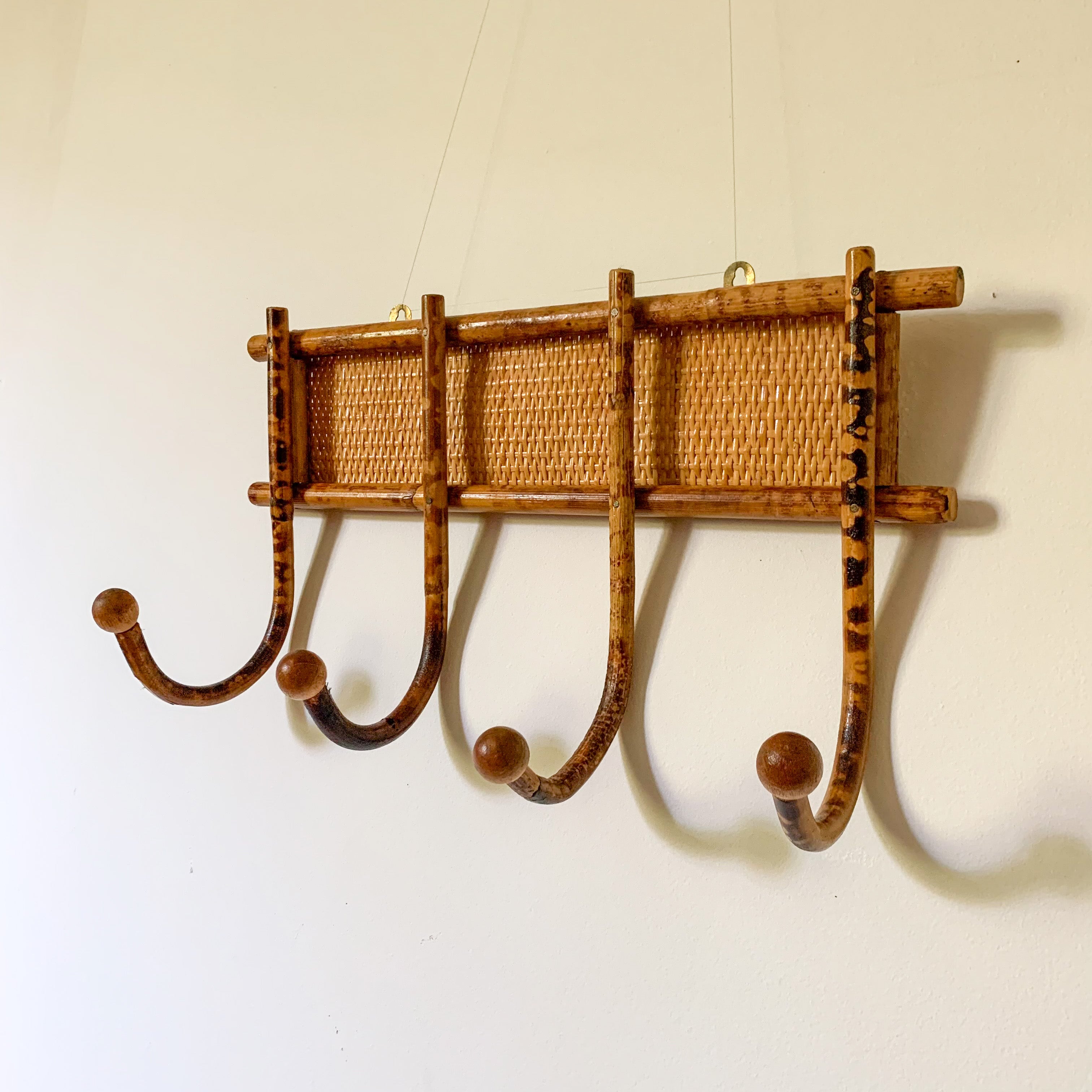 TIGER CANE COAT HOOK - HEY JUDE WORKSHOP • Vintage furniture & wares.