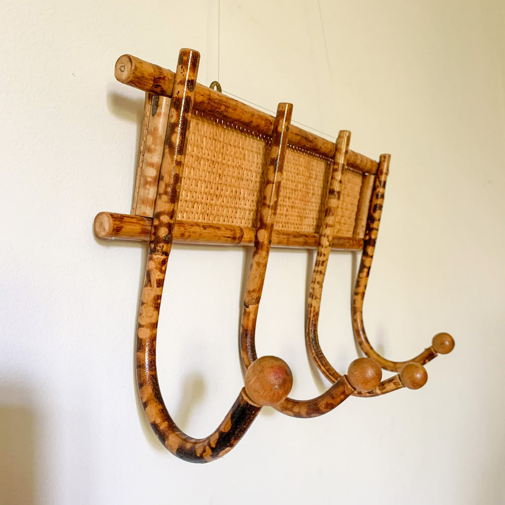 TIGER CANE COAT HOOK - HEY JUDE WORKSHOP • Vintage furniture & wares.