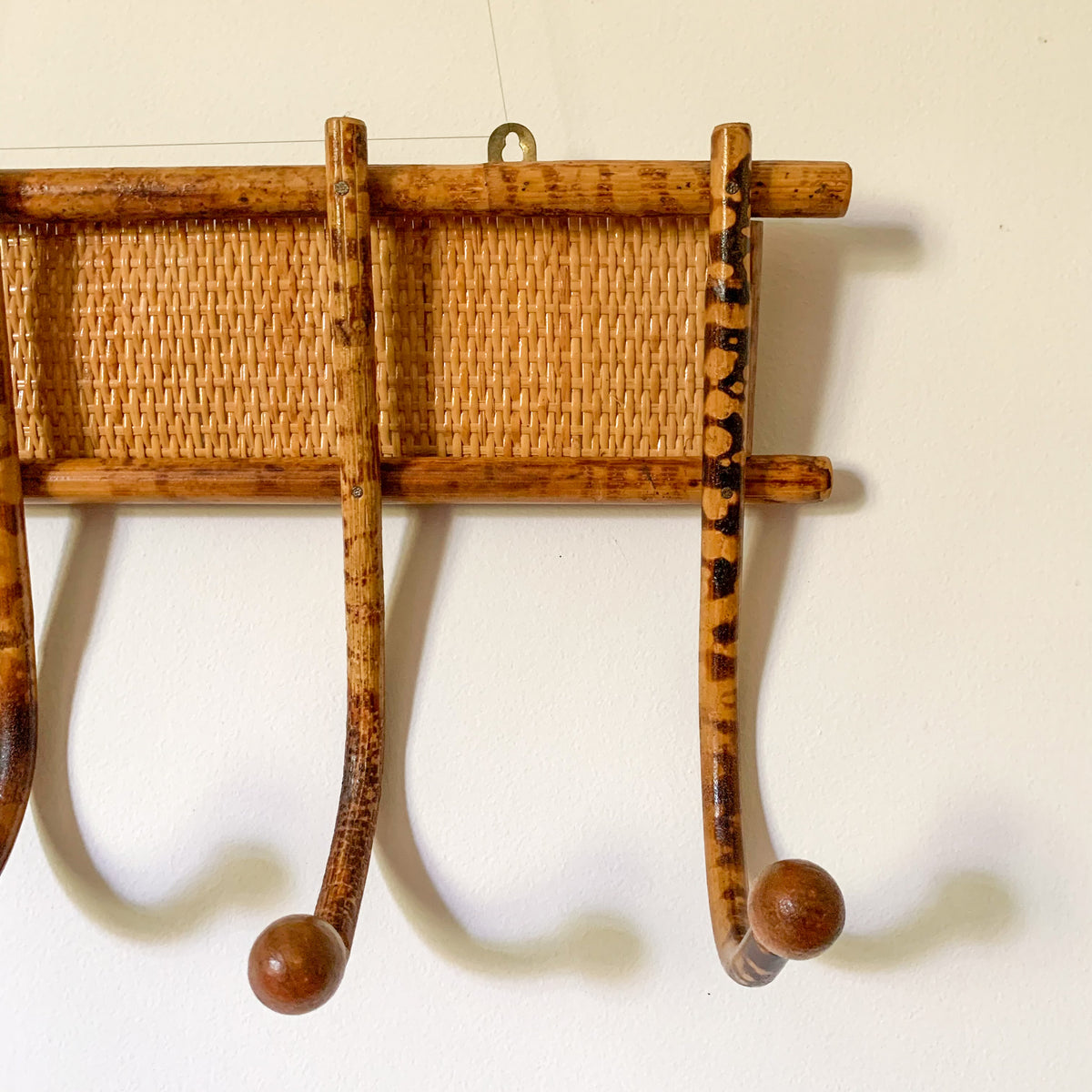 TIGER CANE COAT HOOK - HEY JUDE WORKSHOP • Vintage furniture & wares.