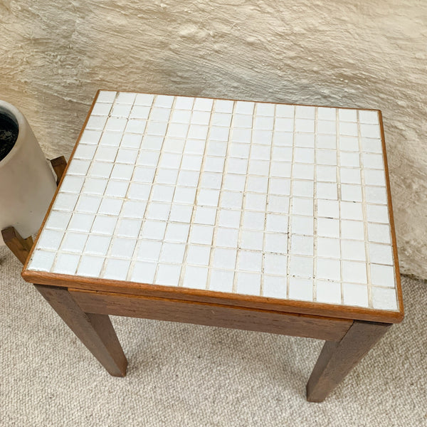 TILE TOP SIDE TABLE