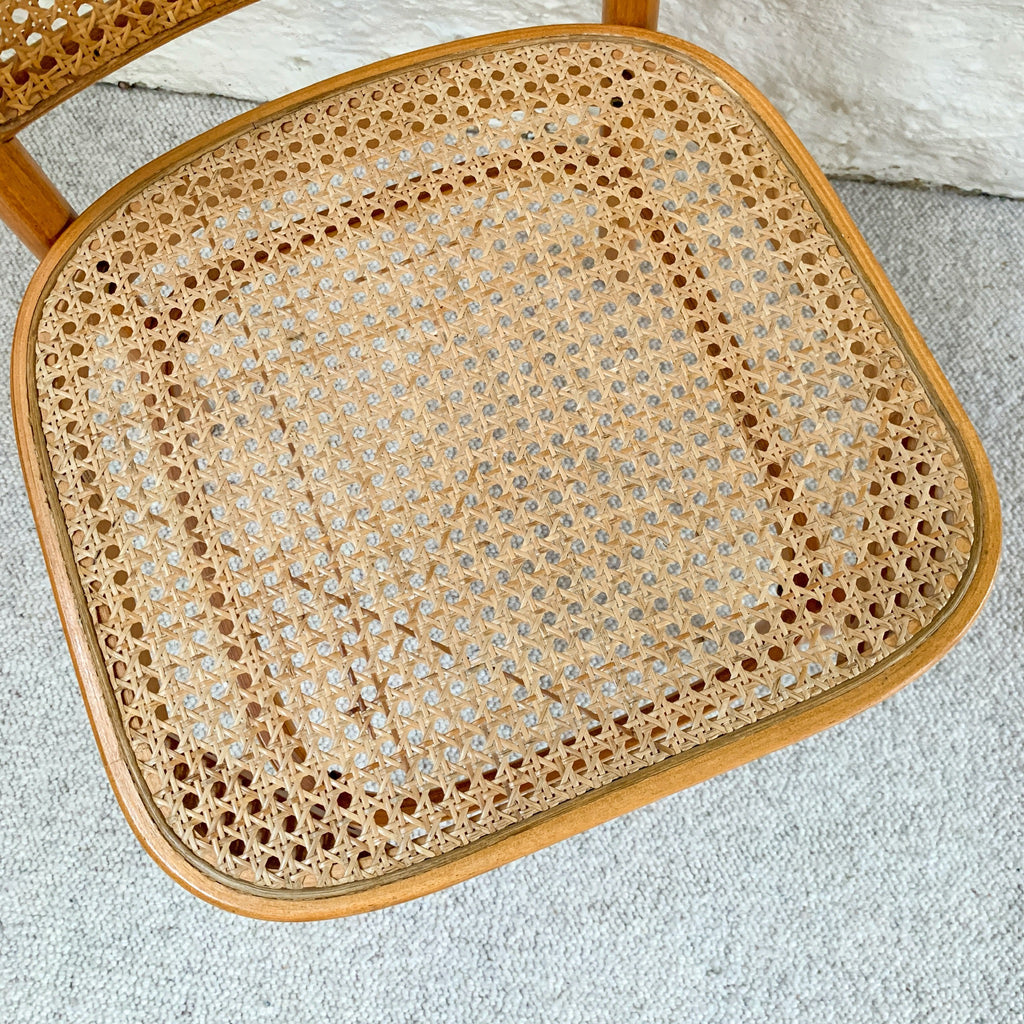 RATTAN BENTWOOD CHAIR #1 - HEY JUDE WORKSHOP • Vintage furniture & objects Melbourne
