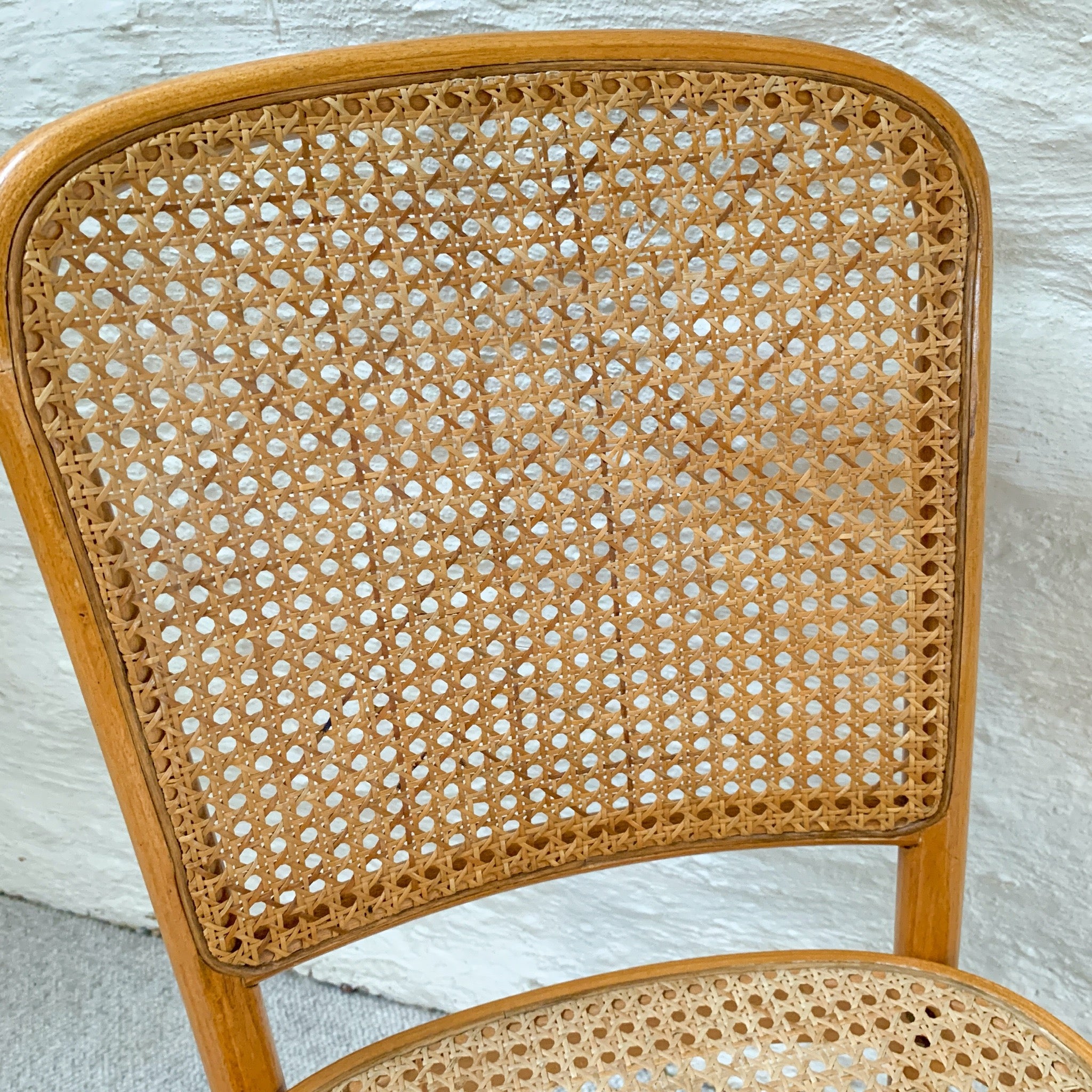 RATTAN BENTWOOD CHAIR #1