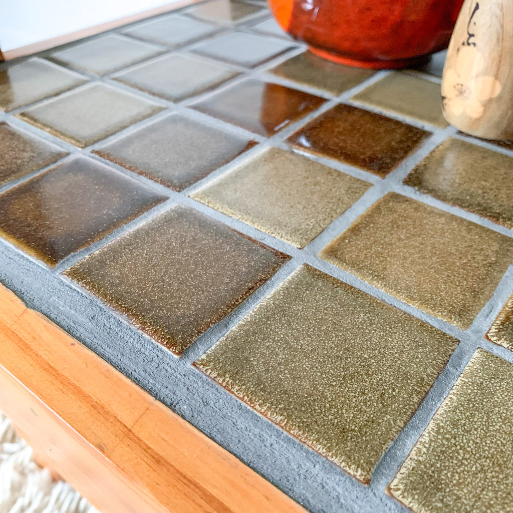 TILE TOP COFFEE TABLE