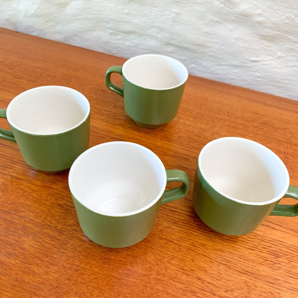 SAGE GREEN COFFEE CUPS