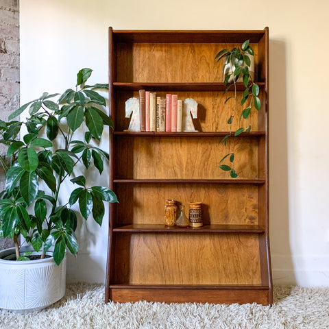 WOODEN BOOKCASE