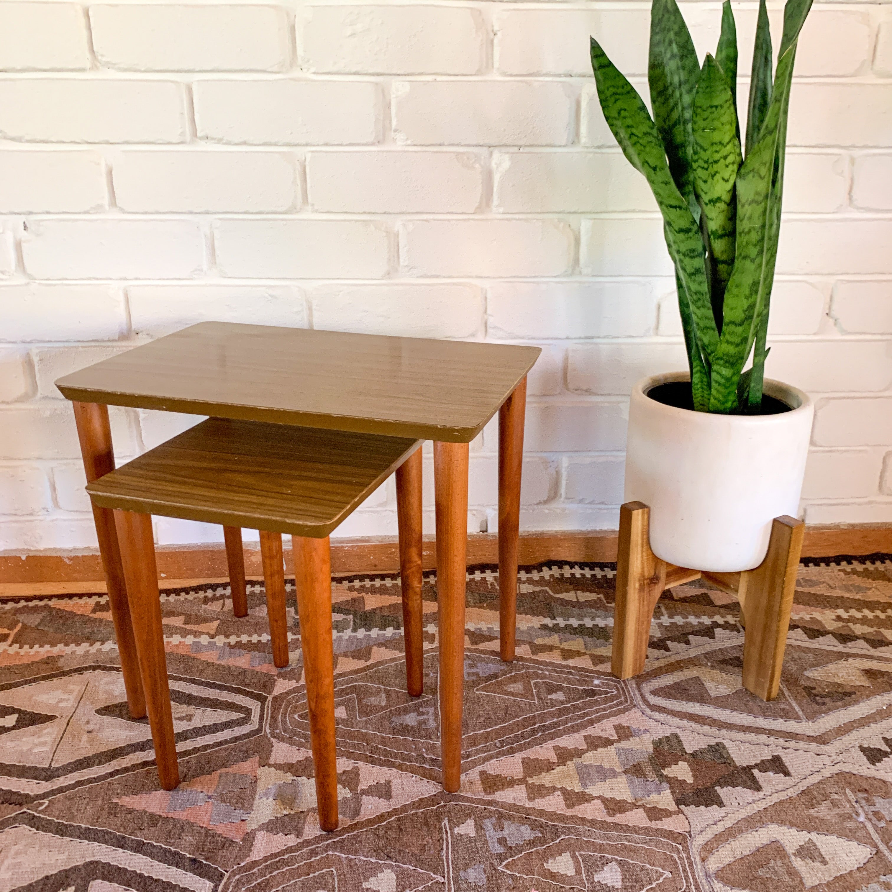 LAMINATE NESTING TABLES - HEY JUDE WORKSHOP • Vintage furniture & objects Melbourne