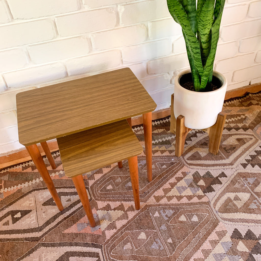 LAMINATE NESTING TABLES - HEY JUDE WORKSHOP • Vintage furniture & objects Melbourne