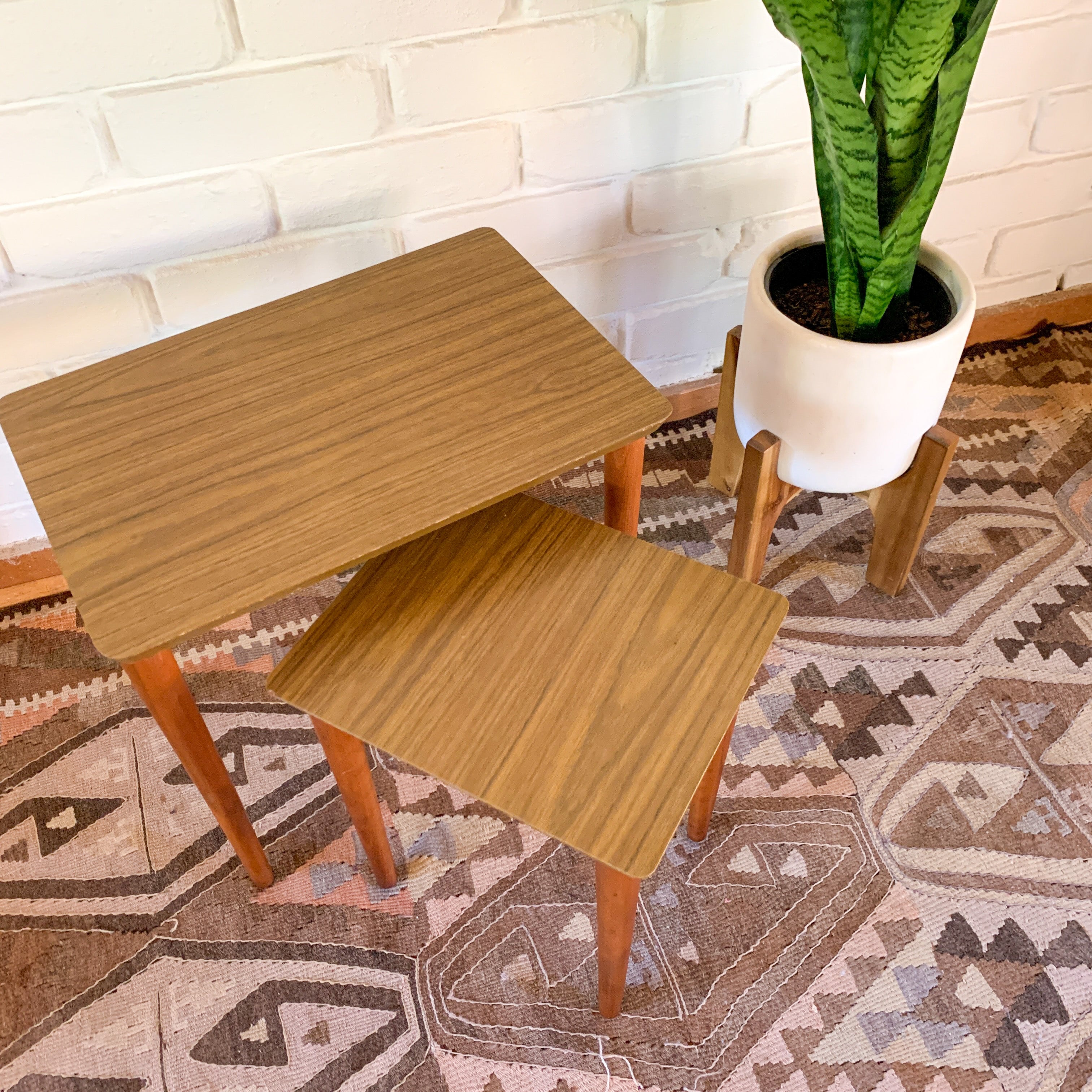 LAMINATE NESTING TABLES - HEY JUDE WORKSHOP • Vintage furniture & objects Melbourne