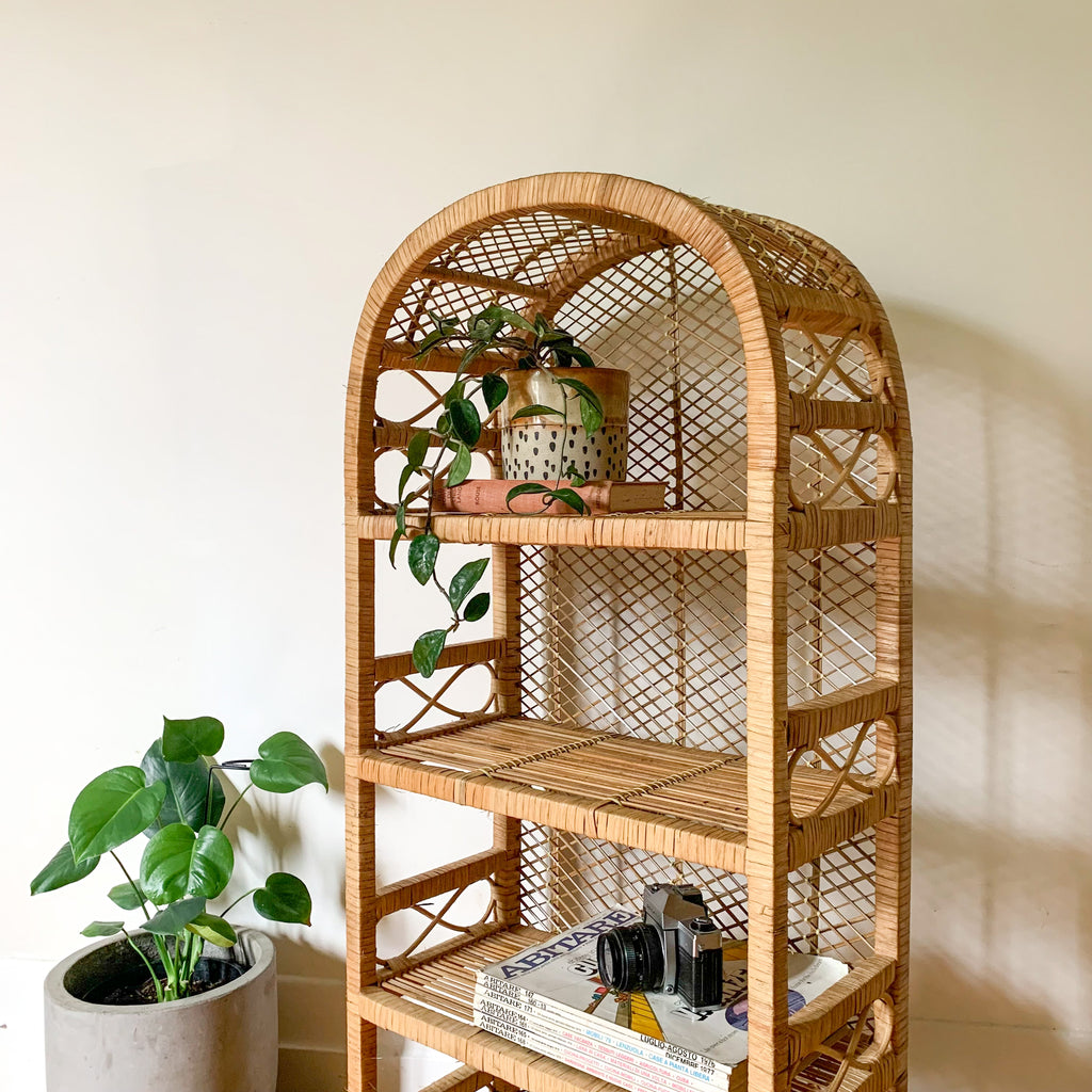 Cane Book Rack CANE BOOKCASE