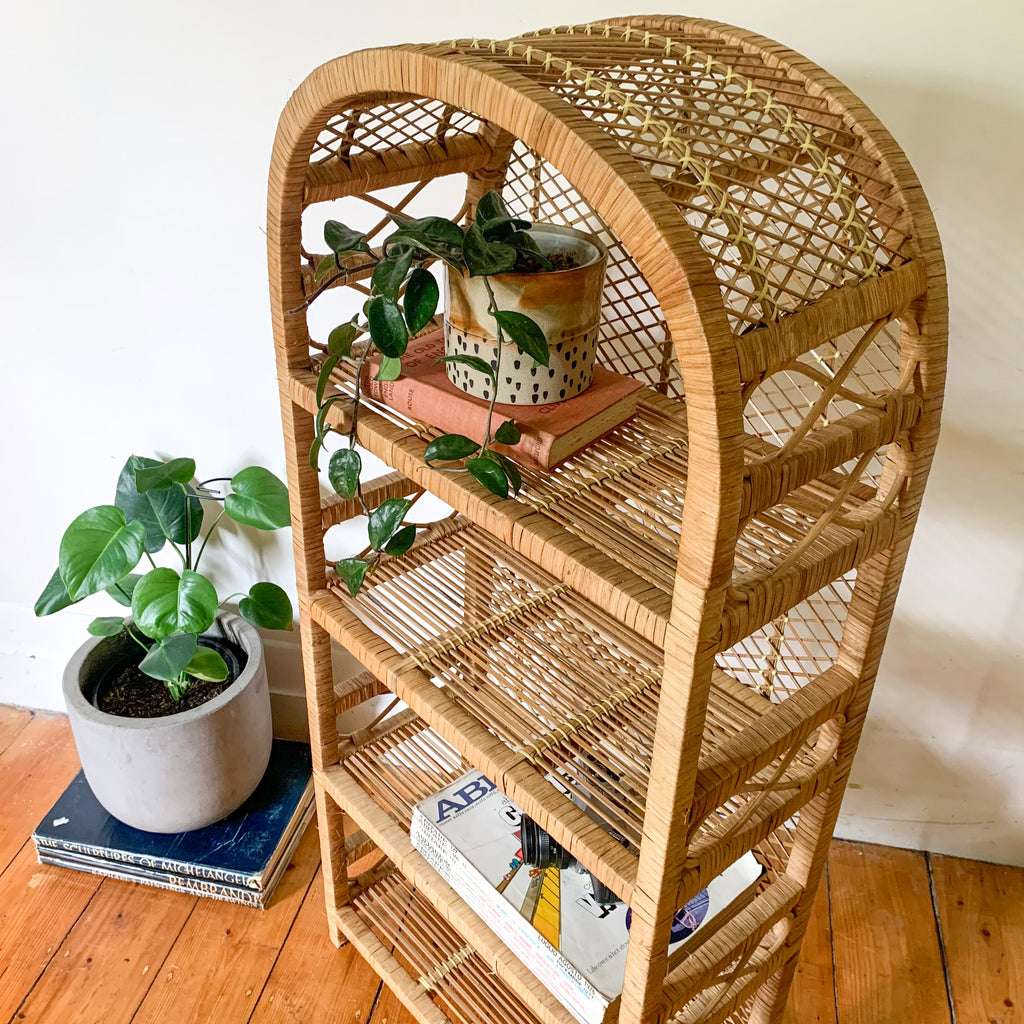Cane Book Rack CANE BOOKCASE